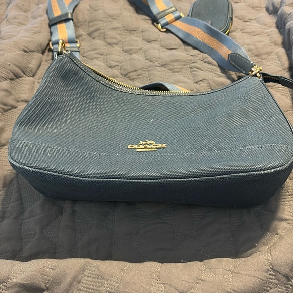 Coach Soft Denim Crossbody - Picture 7 of 8